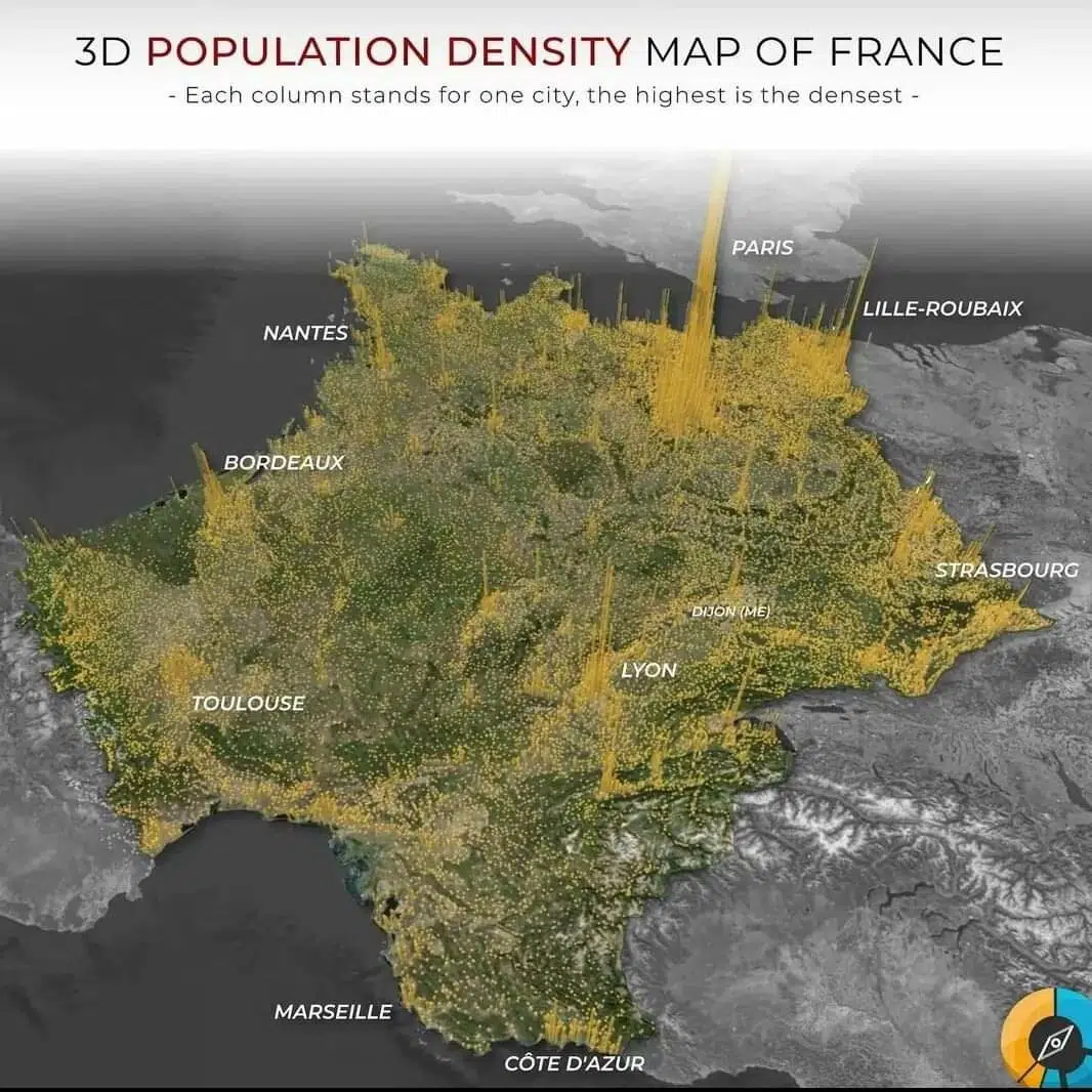 You are currently viewing Densité de la France : petite plongée dans la démographie d’un pays de peuplement historique