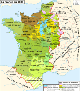 Lire la suite à propos de l’article Le royaume de France en 1030