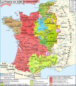 Lire la suite à propos de l’article Le royaume de France en 1180