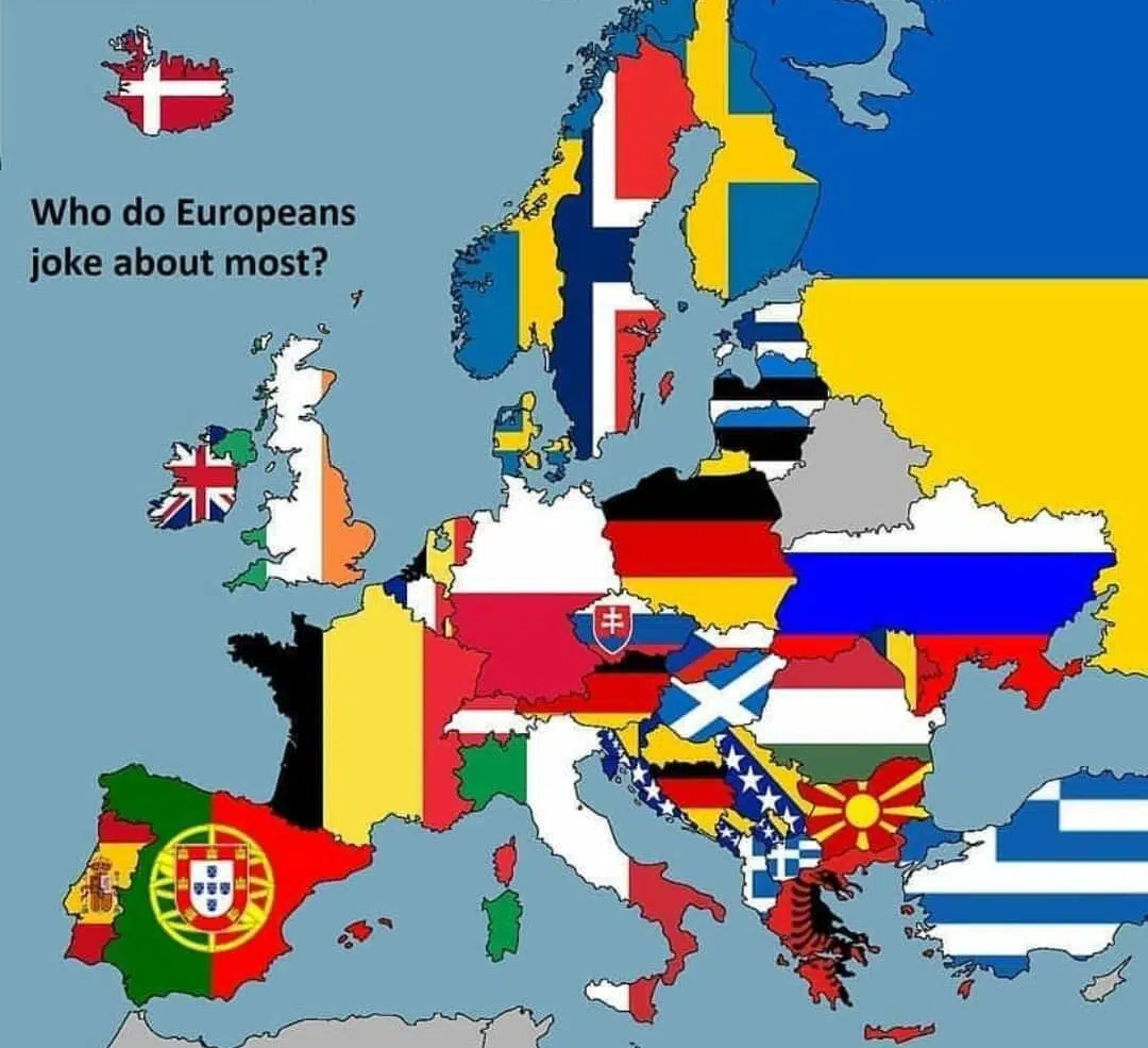 You are currently viewing Who do Europeans joke about most ?