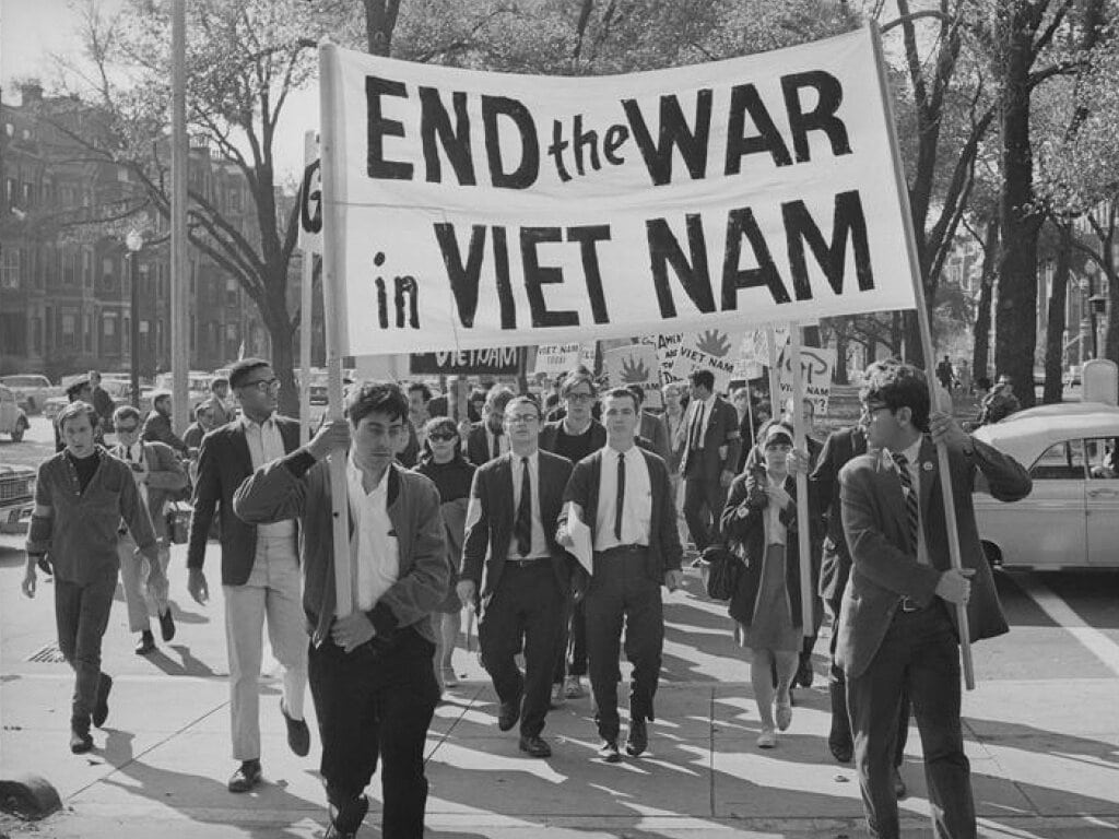 Manifestation contre la guerre du Viêt Nam