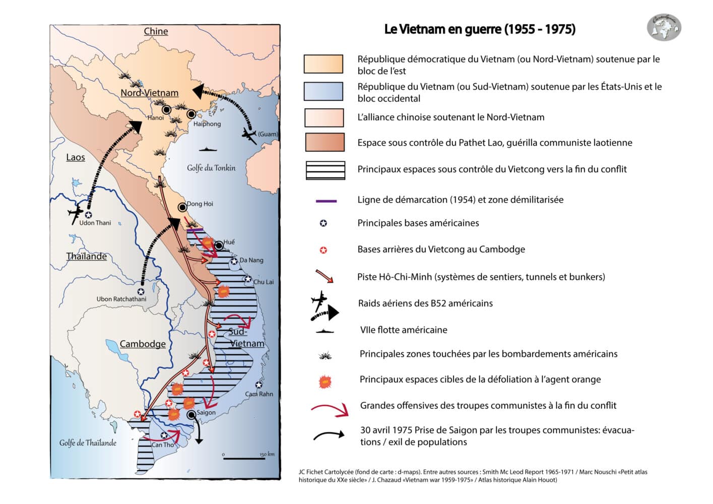 You are currently viewing La guerre du Viêt Nam (1955-1975) : une guerre pour rien ? (PARTIE I)