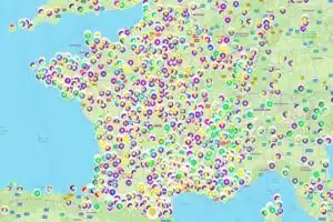 Lire la suite à propos de l’article La carte des plus beaux lieux et coups de cœur d’Histoire Itinérante ! 🌍💚