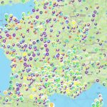 La carte des plus beaux lieux et coups de cœur d’Histoire Itinérante ! 🌍💚