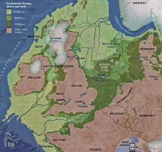 You are currently viewing Evolution du niveau de la mer en Europe du Nord-Ouest