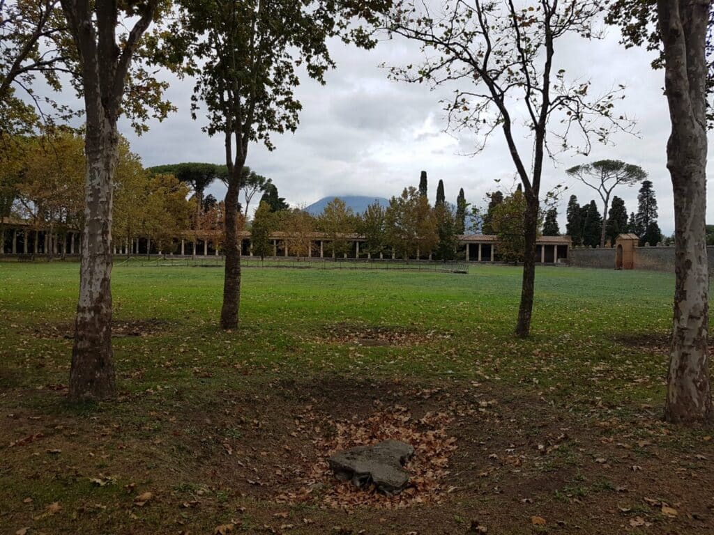 Le gymnasium de Pompéi