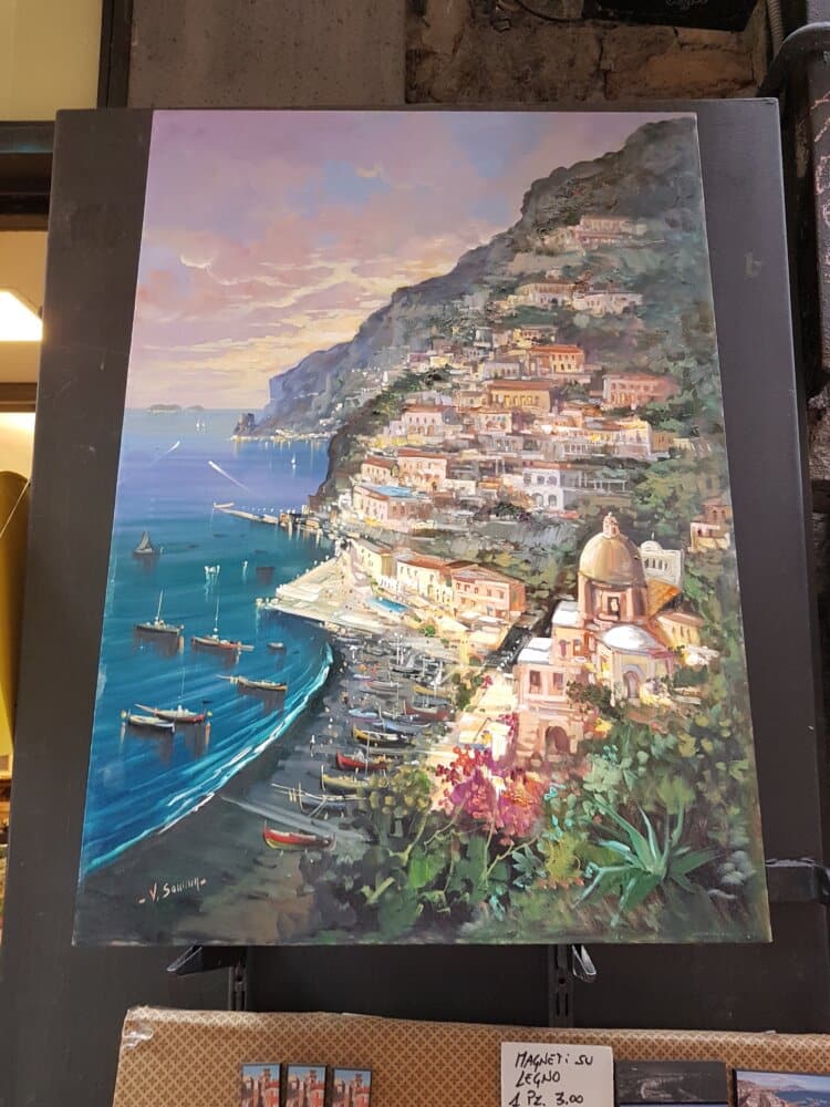 Amalfi et sa magnifique côte en peinture