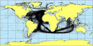 Lire la suite à propos de l’article Le trafic maritime mondial au milieu du XVIIIe siècle