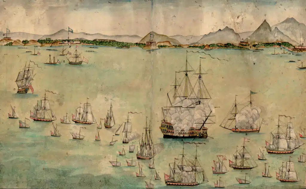 Navires de la Compagnie des Indes française au XVIIIe siècle