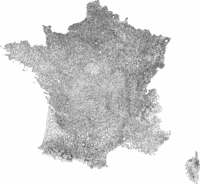 Les 36 000 communes de France