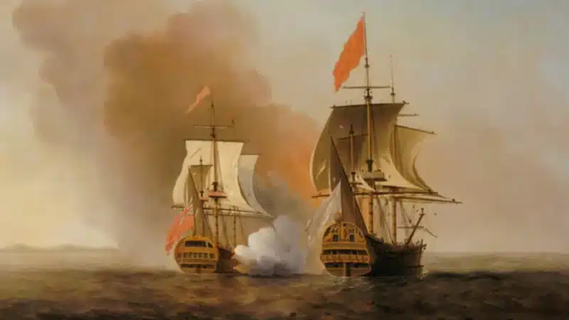 Capture du galion de Manille par l'amiral Anson (1741)