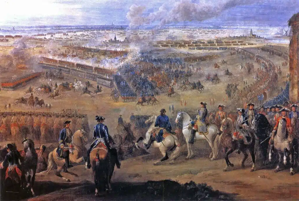 La bataille de Fontenoy (11 mai 1745), affrontement majeur de la guerre de Succession d'Autriche (1740-1748)