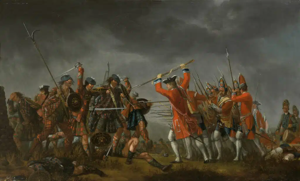 La bataille de Culloden (1746), dénouement de la rébellion jacobite