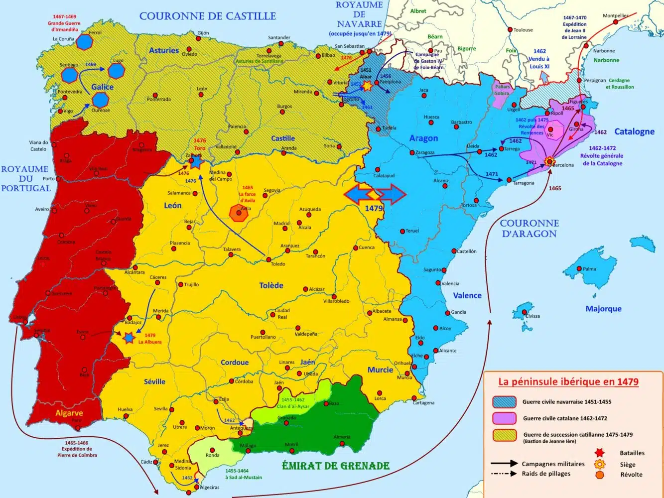 You are currently viewing L’Espagne vers la fin de la Reconquista (1479)