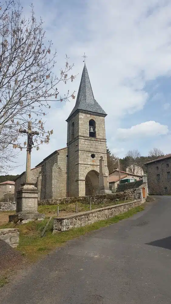L'église de la Besseyre-Saint-Mary, village de résidence de Jean Chastel