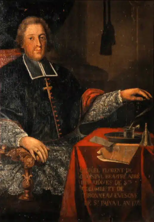 Portrait de Gabriel-Florent de Choiseul-Beaupré, évêque de Mende à l'époque de la Bête du Gévaudan