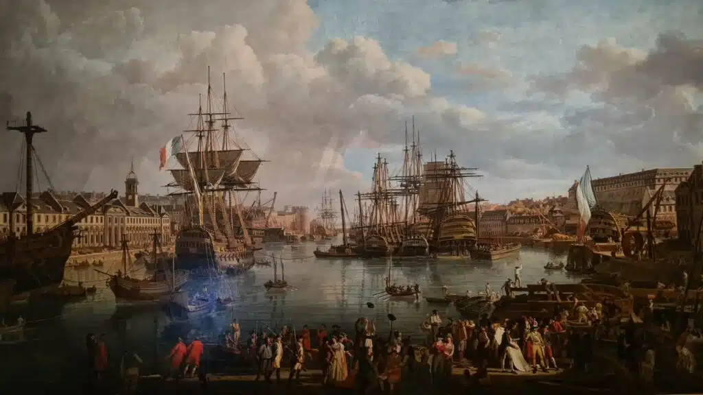 Le port de Brest à la fin du XVIIIe siècle