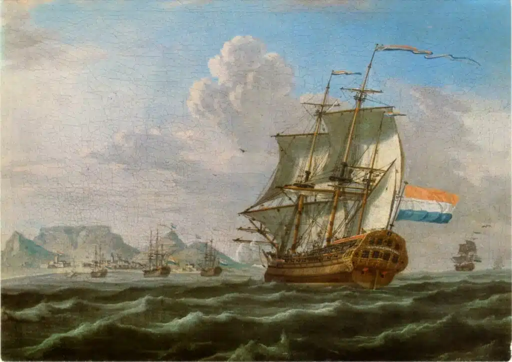 Navire de la Compagnie néerlandaise des Indes orientales (VOC) au XVIIIe siècle