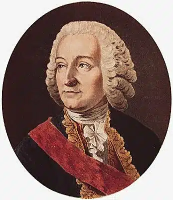 Portrait de Joseph Français Dupleix, gouverneur de la Compagnie des Indes orientales françaises de 1741 à 1754