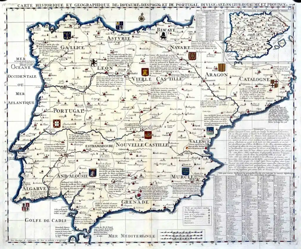 Les Royaumes d'Espagne et du Portugal au XVIIIe siècle