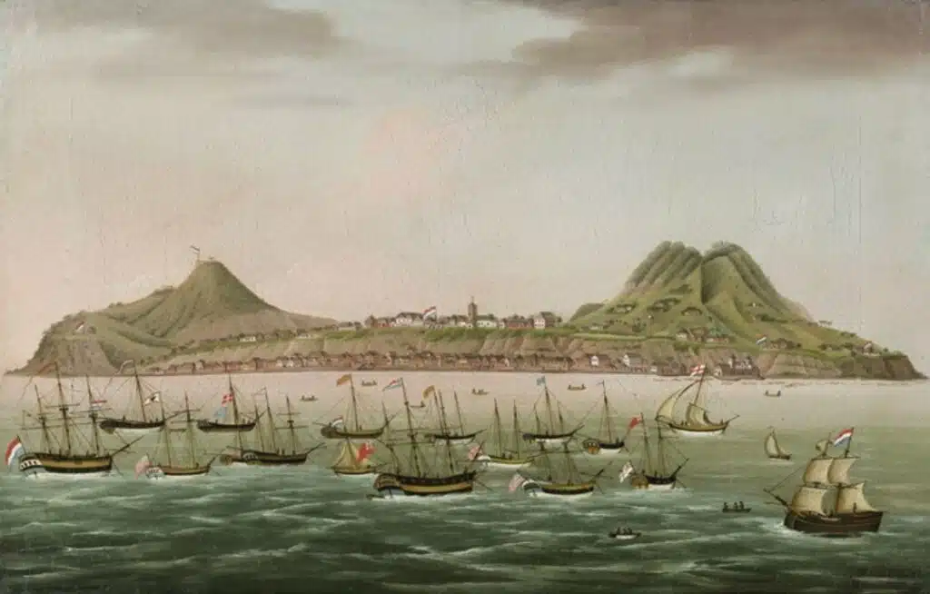 Pulau Run (colonie néerlandaise des Moluques) en 1790